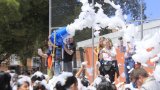 Fiesta de la espuma a Barcelona, Tarragona, Lérida y Gerona