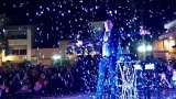 Espectáculo de encendida de luces de navidad con magia en Malgrat de Mar