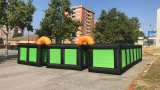 Inflable laberint