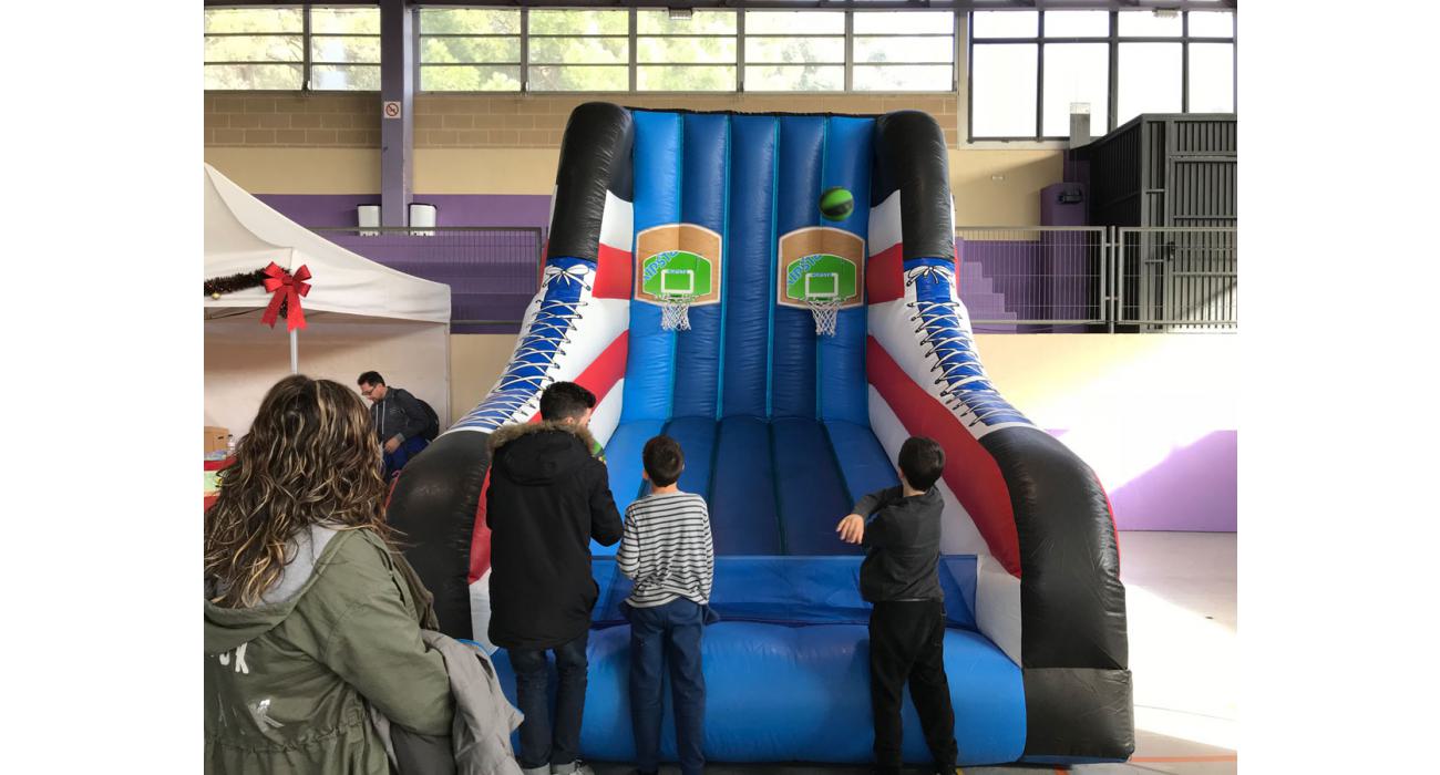 Inflable cistella