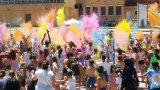 Fiesta Holi para casal de verano en Barcelona