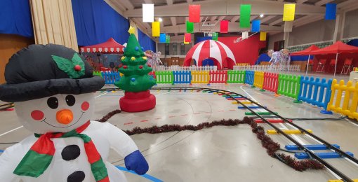 Parque de navidad del circo