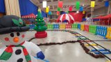 Parque de navidad del circo