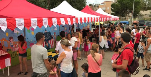 Jocs de fira amb l’activitat My Little Carnival a la programació Som Estiu de Terrassa