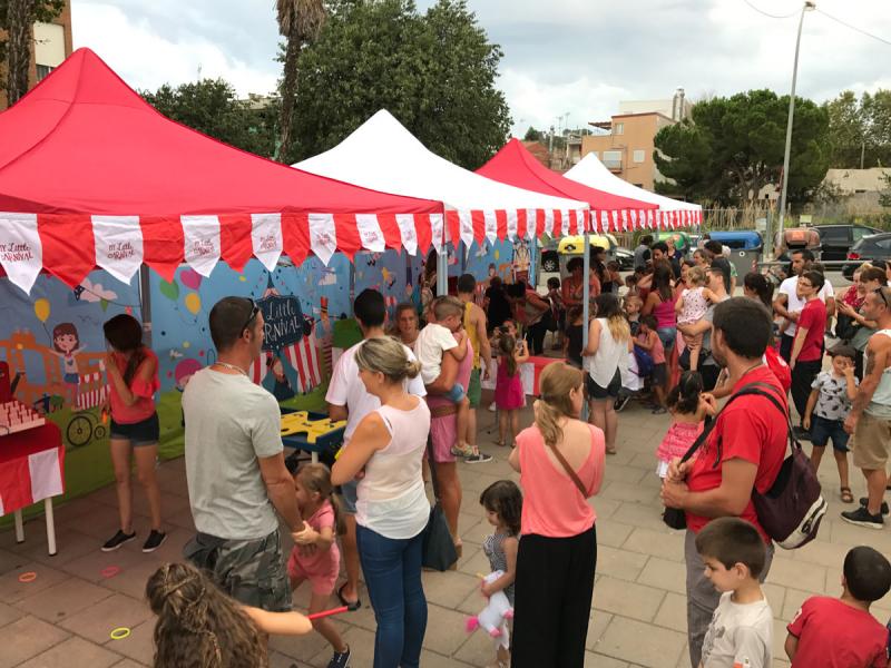 Jocs de fira amb l’activitat My Little Carnival a la programació Som Estiu de Terrassa