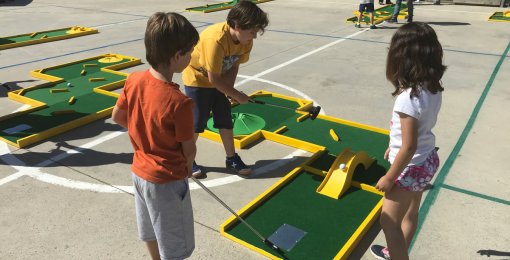 Mini golf gigante