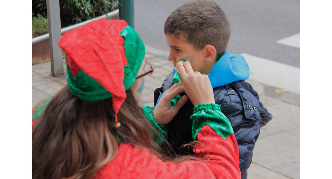 Los elfos de la navidad