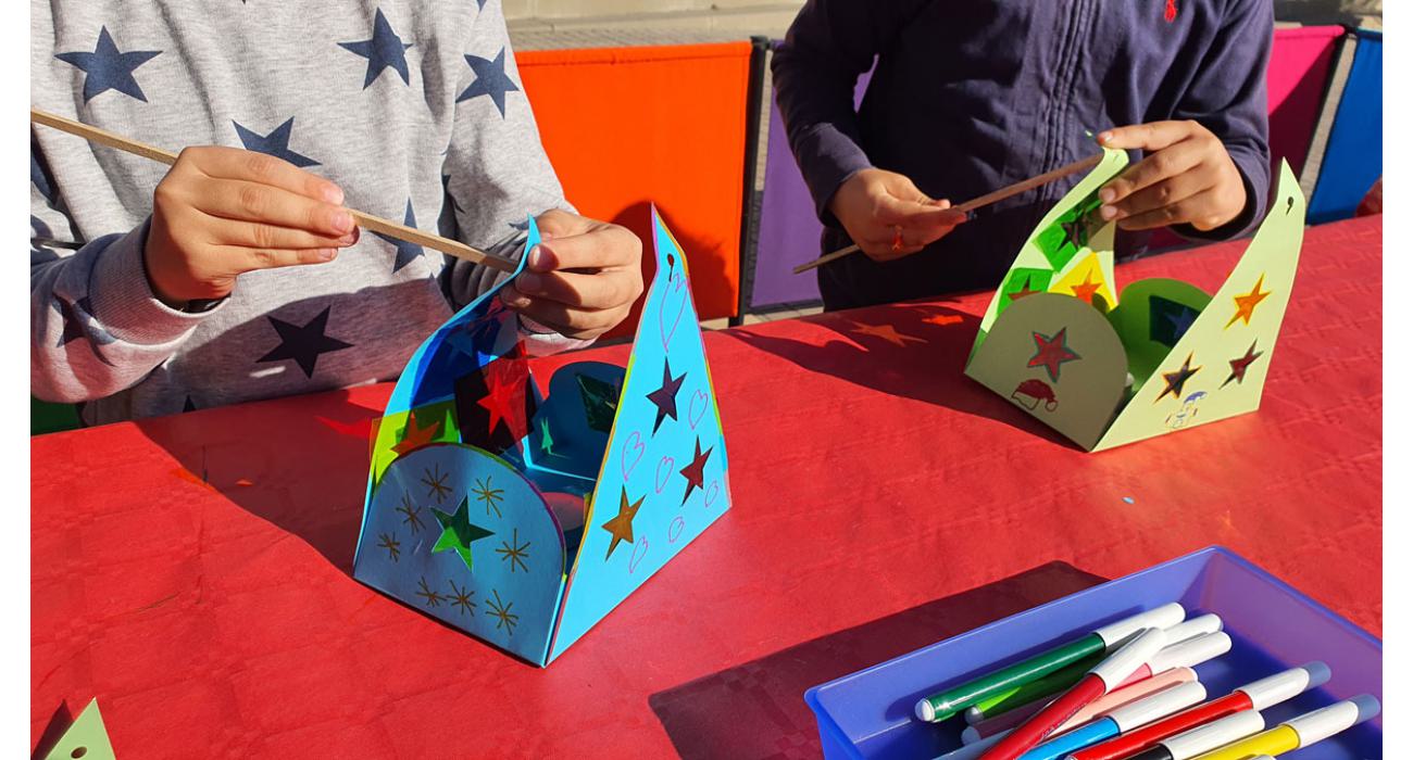 Taller de farolillos de reyes
