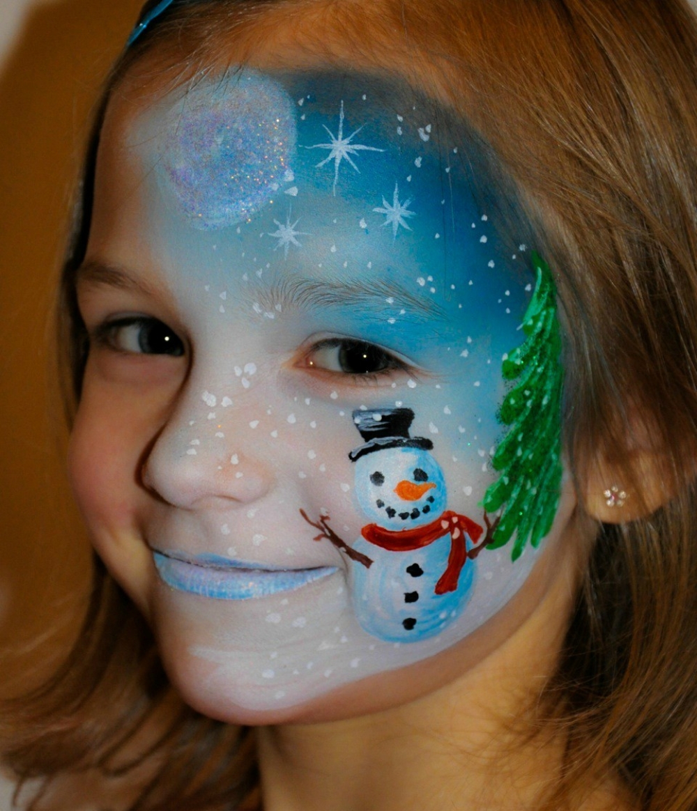 Maquillaje de fantasia de navidad | Fiesta de Navidad | Plus Arts