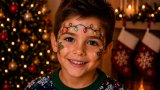 Maquillaje de fantasia de navidad