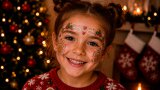 Maquillaje de fantasia de navidad