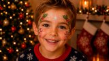Maquillaje de fantasia de navidad