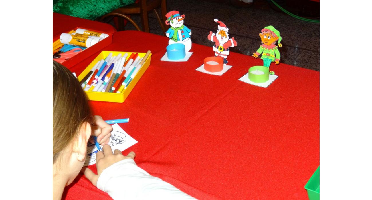 Taller de porta espemles de nadal