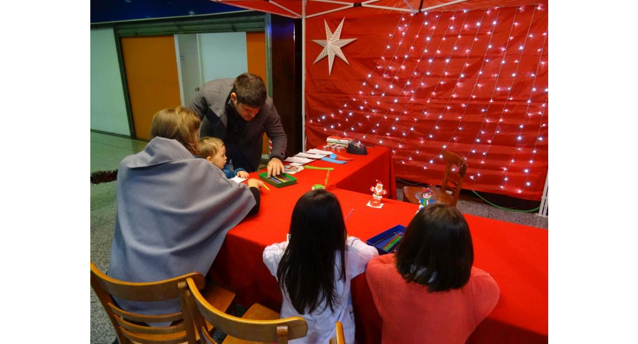 Taller de porta velas de navidad