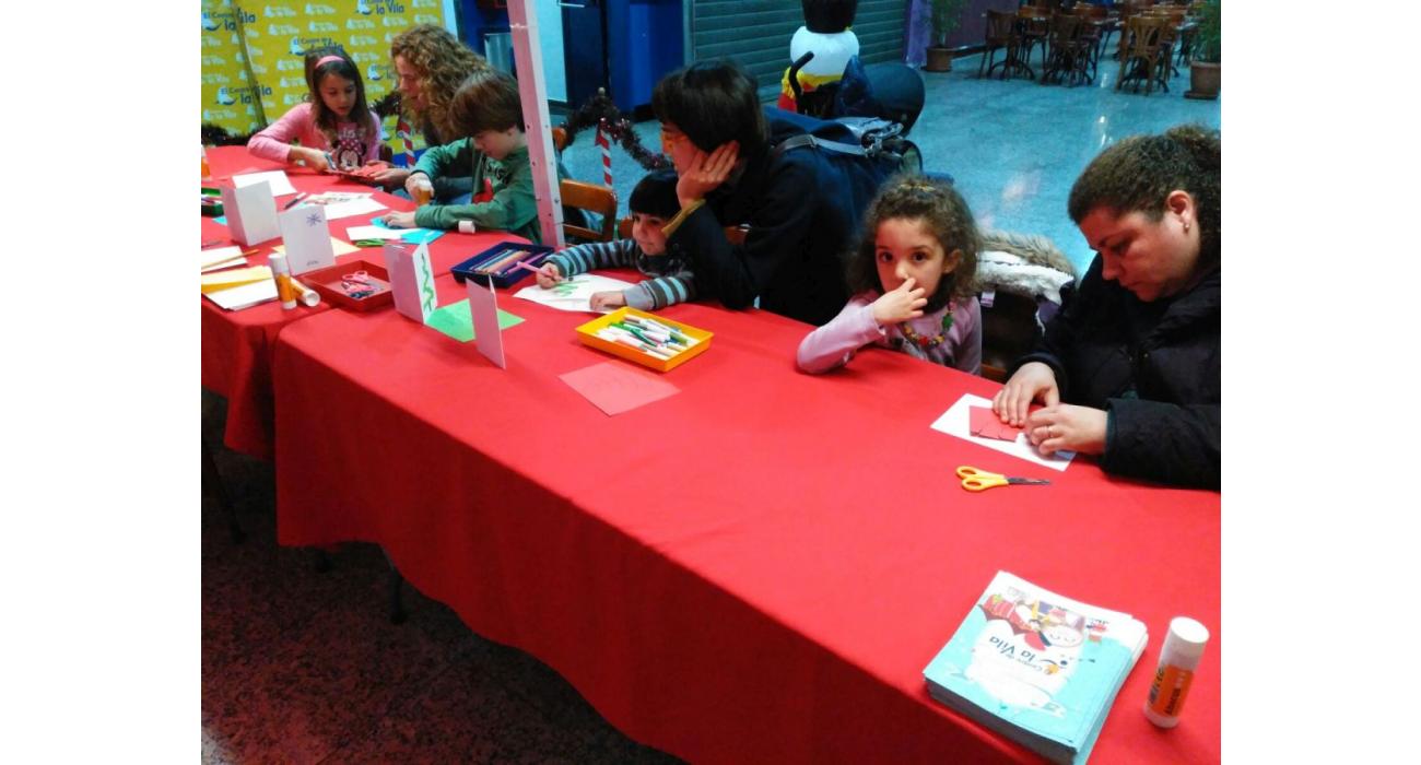 Taller de postals de nadal