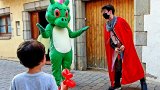 Animació itinerant de Sant Jordi