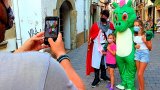 Animación itinerante de San Jordi