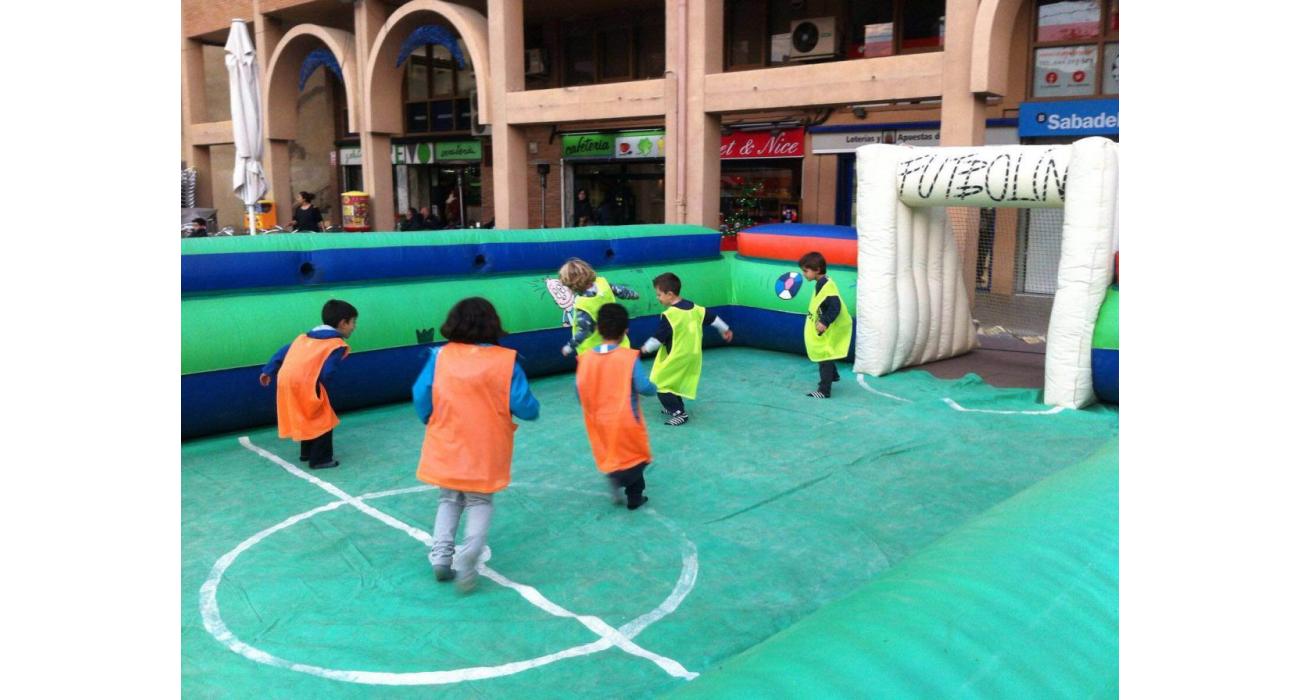 Inflables esportius festa finals de curs