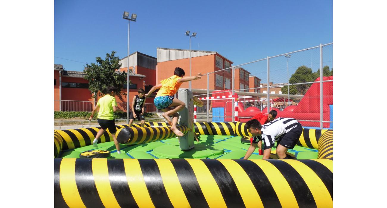 Atracciones mecánicas fiesta final de curso