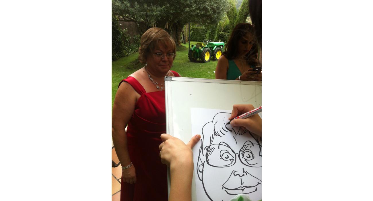 Caricaturista para bodas