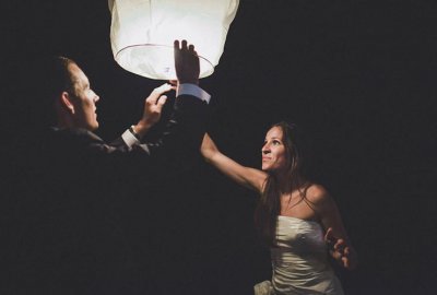 Fanalets lluminosos per a casaments