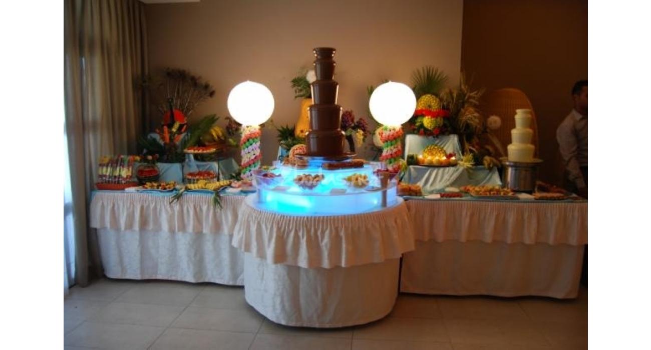 Fuentes de chocolate para bodas