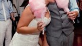 Máquina de nubes de azúcar para bodas
