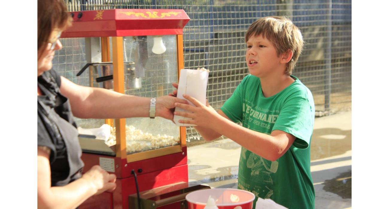 Máquina de palomitas para comuniones