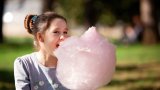 Máquina de nubes de azúcar para comuniones