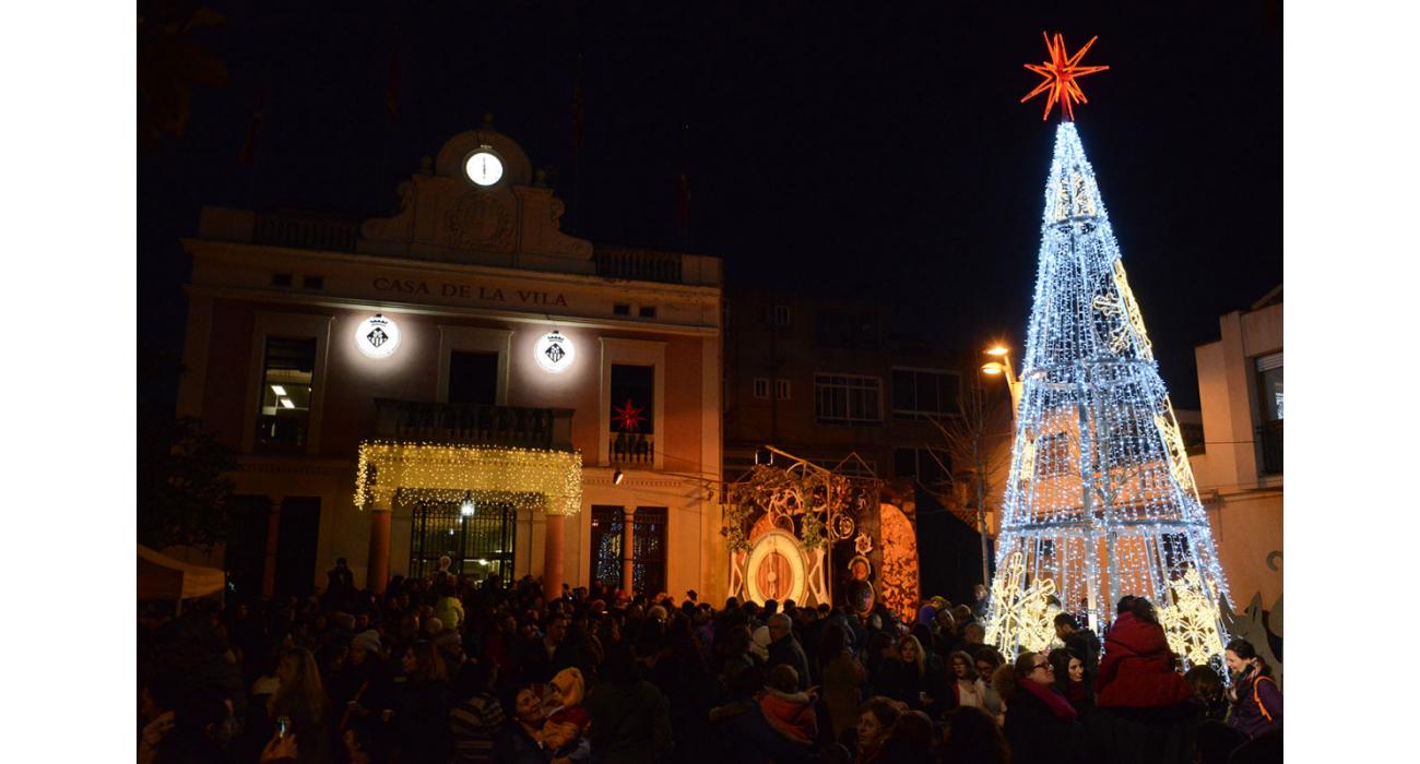 Encendida de luces de Navidad