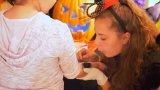 Taller de tatuajes de aerografia de halloween