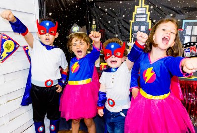 Super Herois per a festes infantils