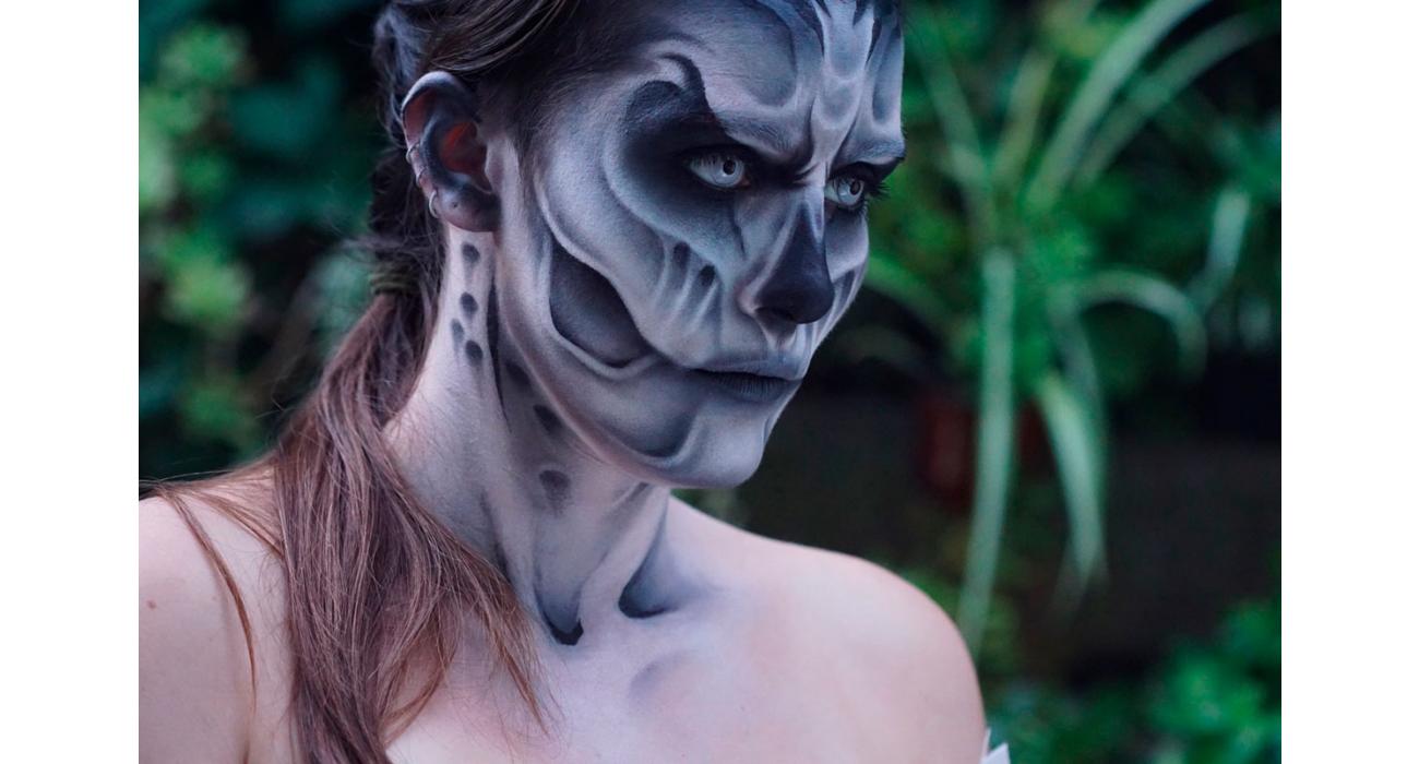 Maquillaje de Halloween realista