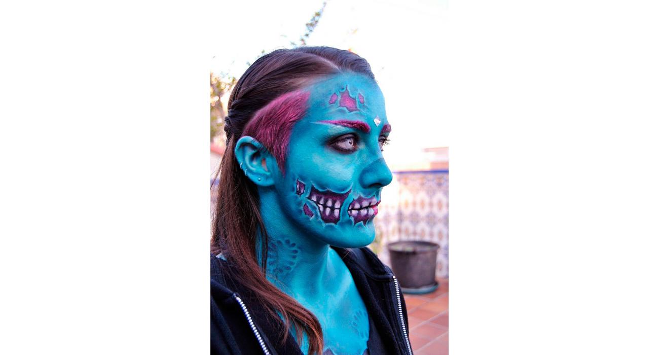 Maquillaje de Halloween realista