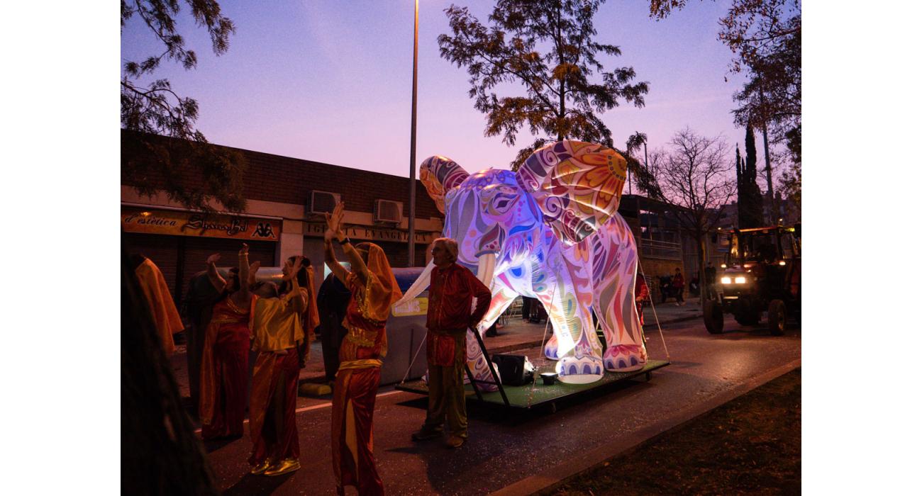 Animación itinerante para cabalgata