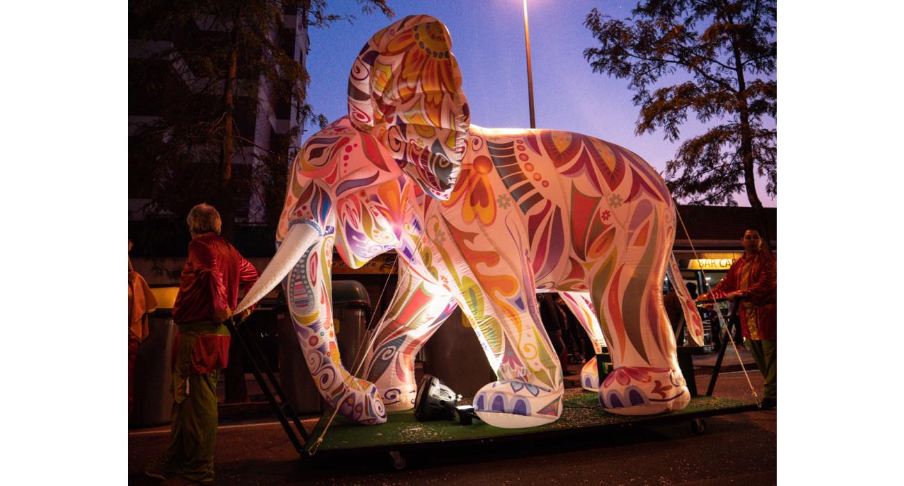 Animación itinerante para cabalgata