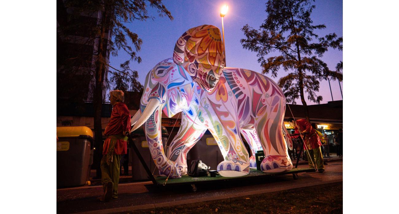 Animación itinerante para cabalgata