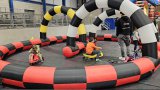 Circuit de vehicles inflable