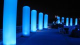 Columnes inflables iluminades