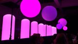 Columnes inflables iluminades