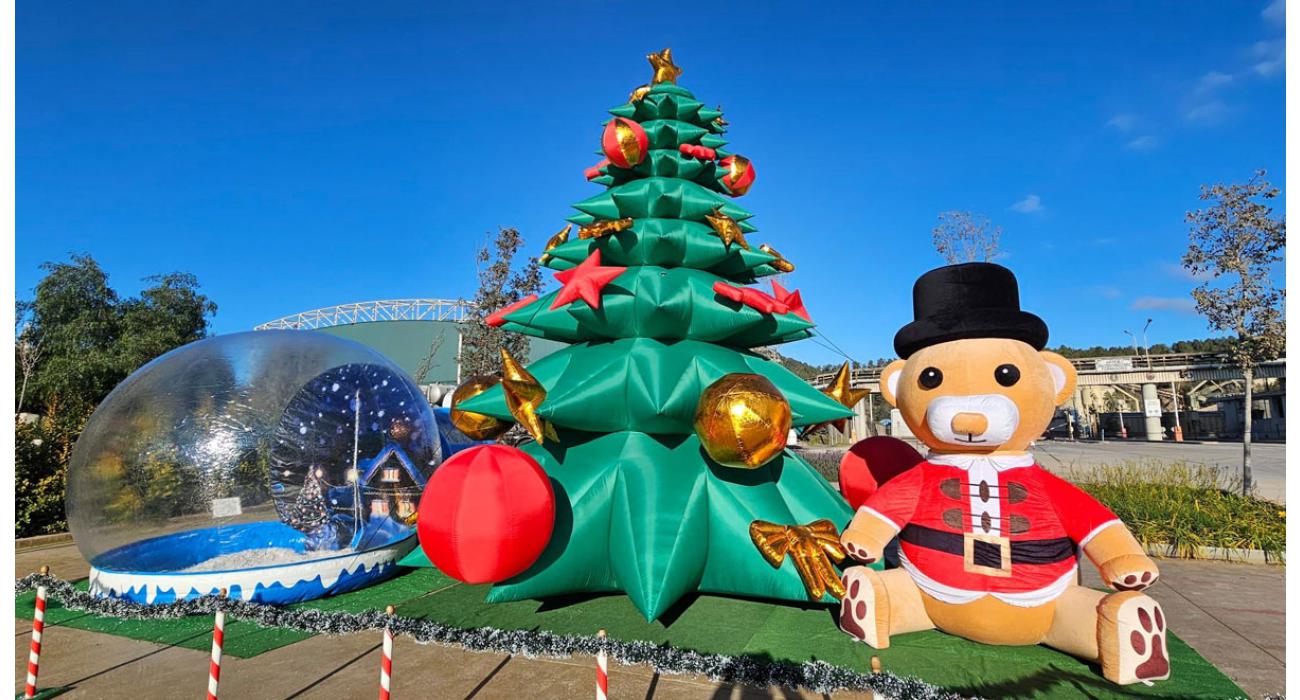 Arbre de nadal inflable