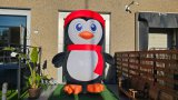 Pingüino gigante hinchable