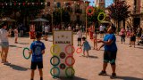 Ren de nadal gegant inflable
