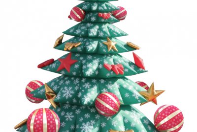 Arbre de nadal nevat inflable