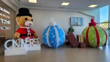 Bolas de navidad gigantes hinchables