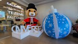 Bolas de navidad gigantes hinchables