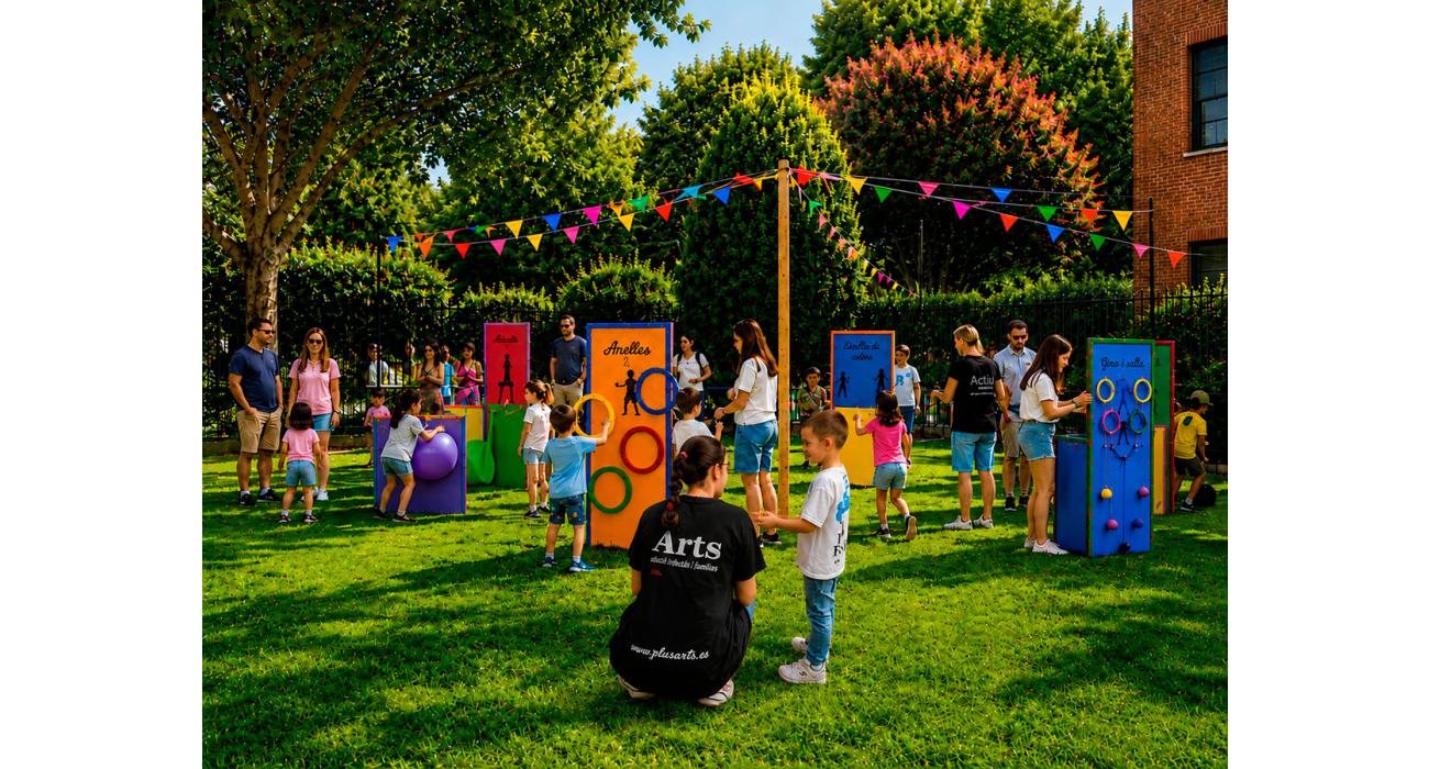 Juegos en la plaza