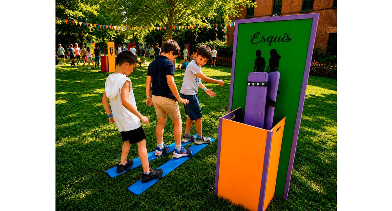 Juegos en la plaza