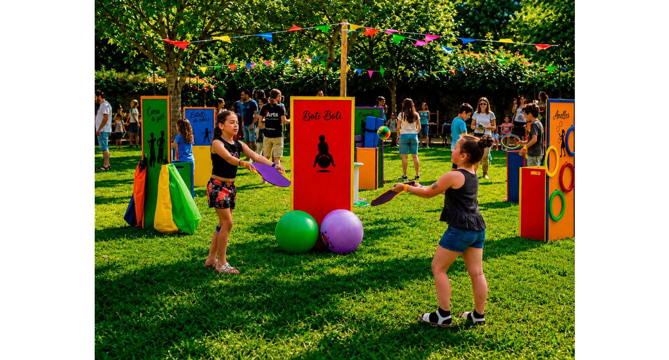 Juegos en la plaza