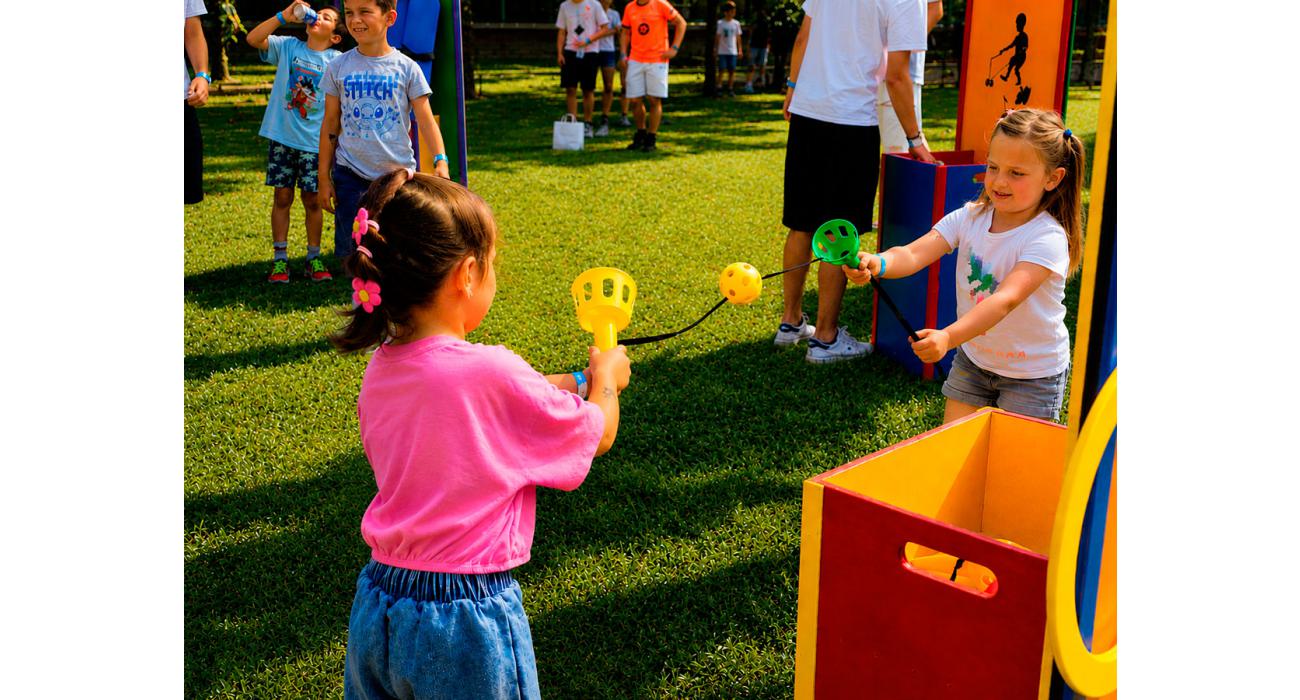 Juegos en la plaza